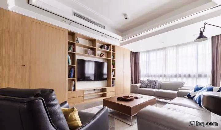 135㎡现代简约风格 全屋收纳设计 美观性与实用性并存!